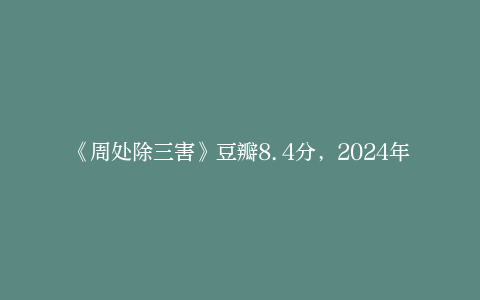 《周处除三害》豆瓣8.4分，2024年首部黑马爽片震撼登场