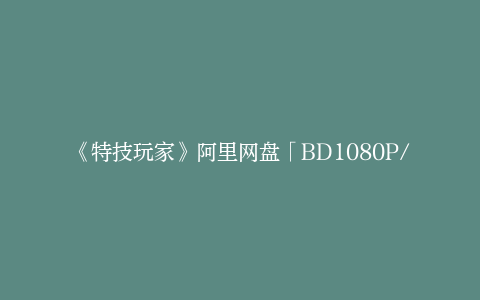《特技玩家》阿里网盘「BD1080P/3.6G-MP4」免费版国语中字迅雷资源